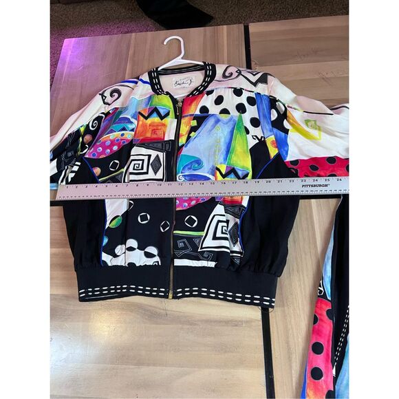 Kristen J diamond colorful jogger set size P - Picture 12 of 13